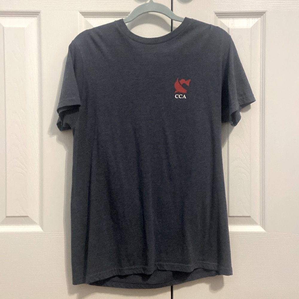 Gray-bluish T-shirt hardly worn